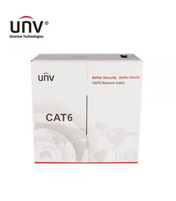UNIVIEW Cat.6 4P 23AWG Network Cable, Blue (305M)