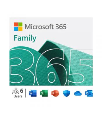 Microsoft Office 365 Family (ESD) - 1 Year License